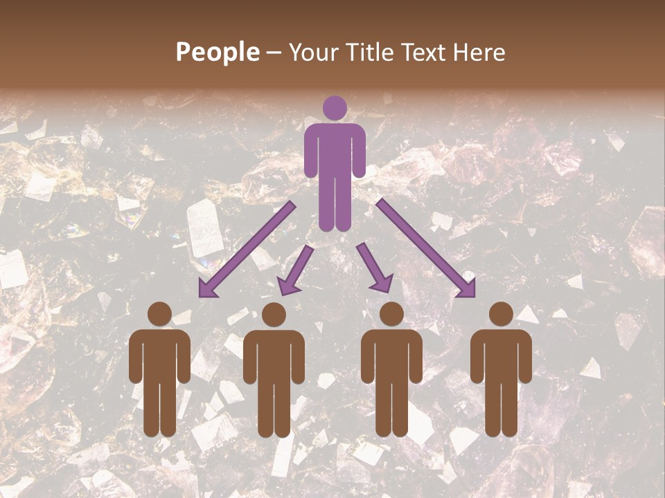 Jewelry Mineral Multi Colored PowerPoint Template