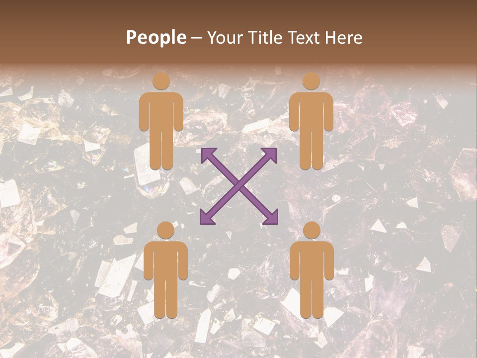 Jewelry Mineral Multi Colored PowerPoint Template