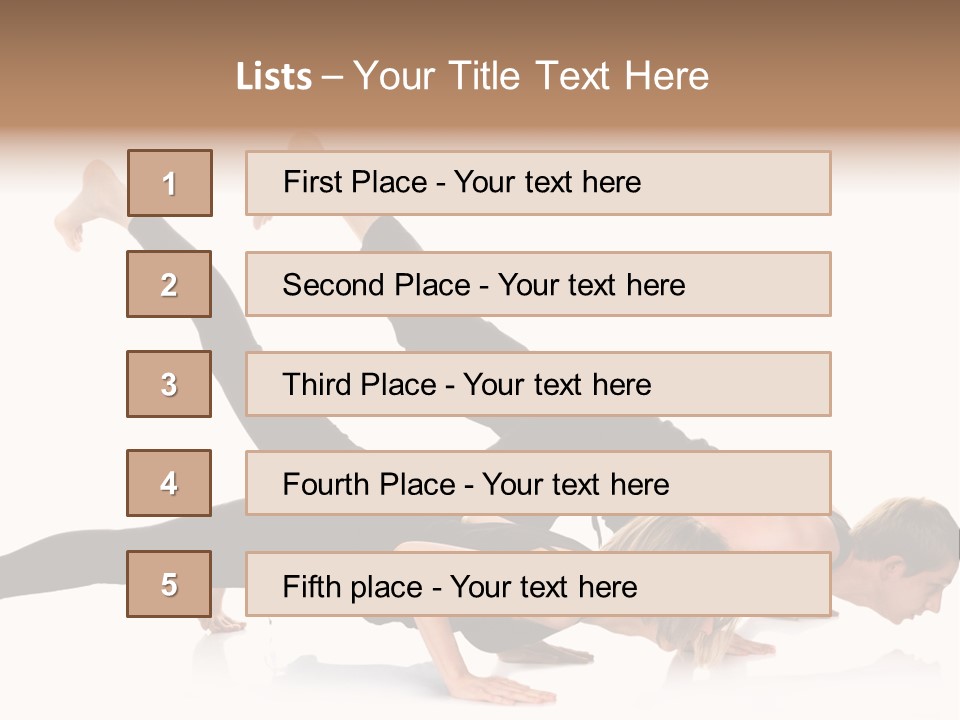 Person Meditation Mind PowerPoint Template