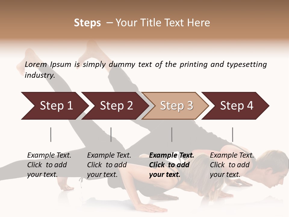Person Meditation Mind PowerPoint Template