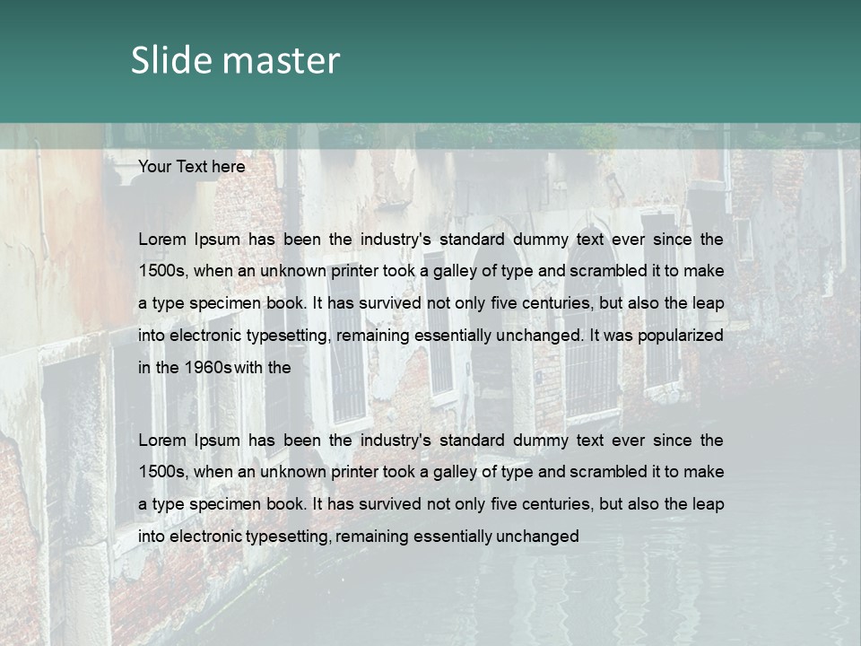 Historical Flowers Pictorial PowerPoint Template