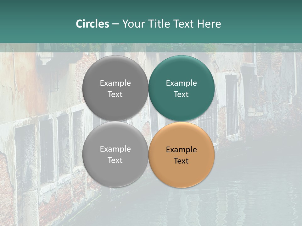 Historical Flowers Pictorial PowerPoint Template