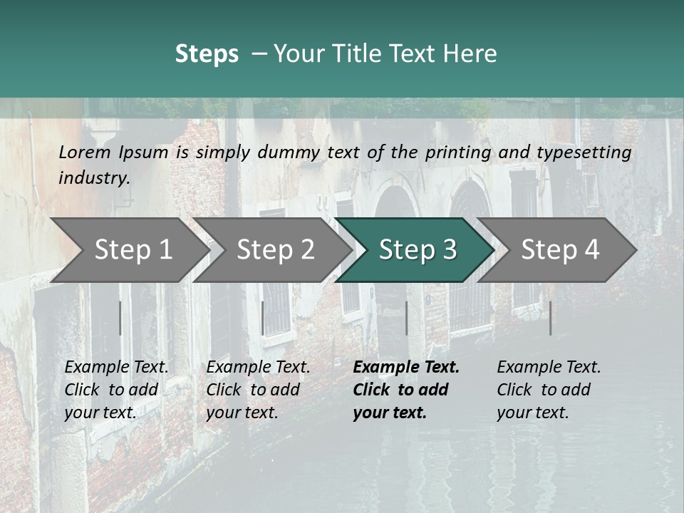 Historical Flowers Pictorial PowerPoint Template
