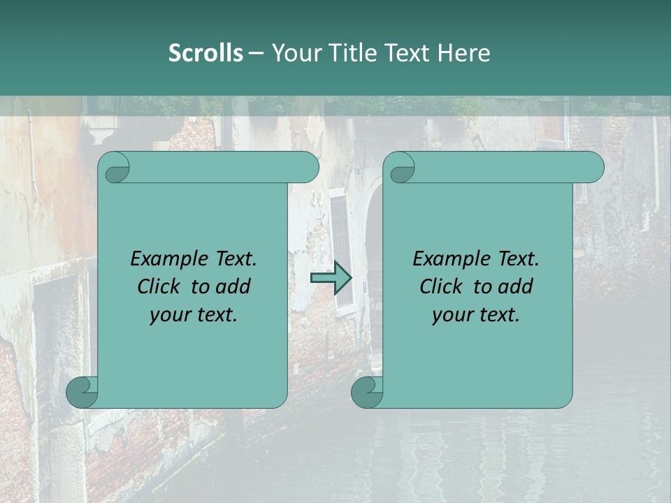 Historical Flowers Pictorial PowerPoint Template