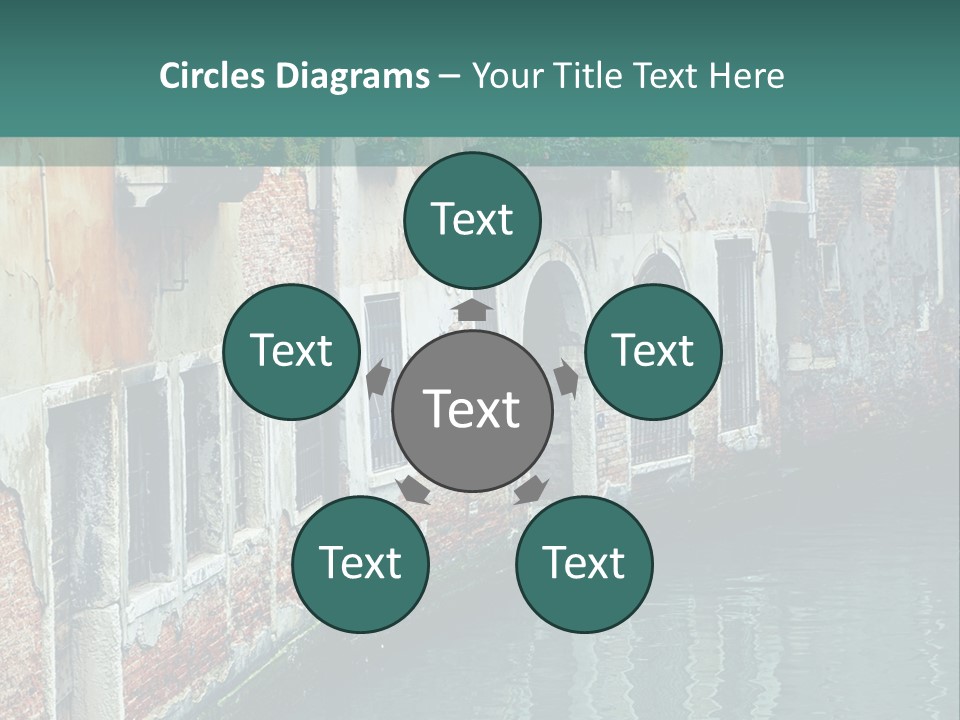 Historical Flowers Pictorial PowerPoint Template