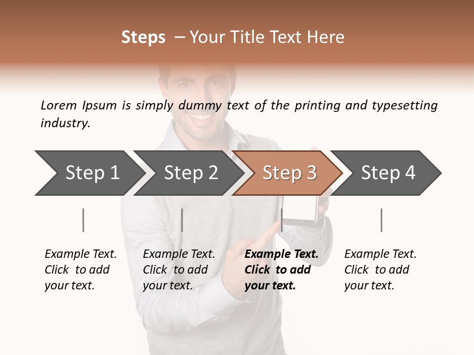 Presenting Telephone People PowerPoint Template