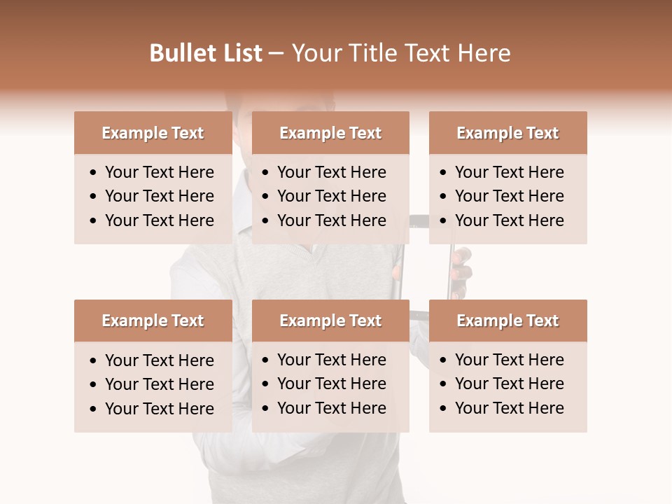 Presenting Telephone People PowerPoint Template