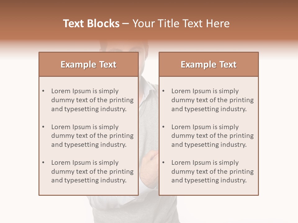 Presenting Telephone People PowerPoint Template