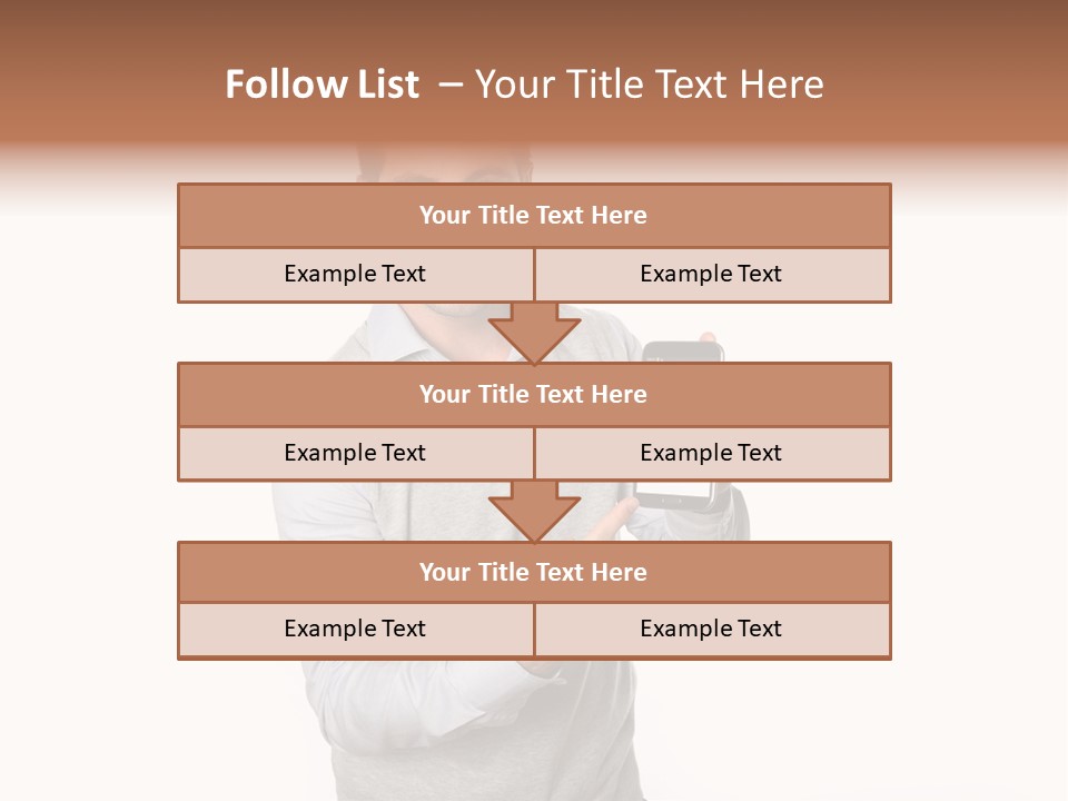 Presenting Telephone People PowerPoint Template