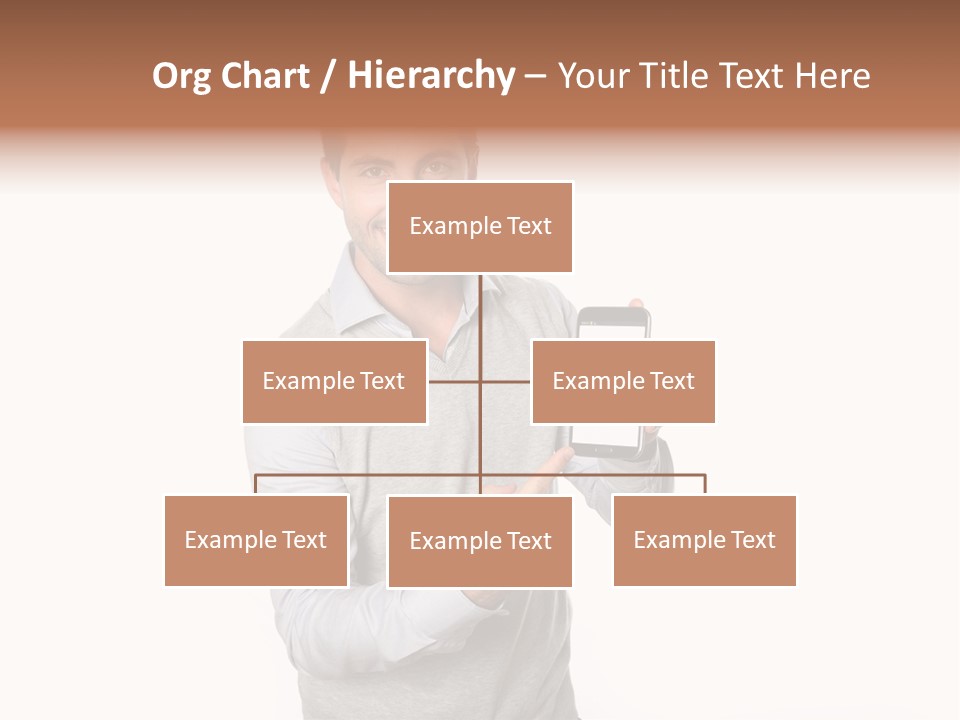 Presenting Telephone People PowerPoint Template