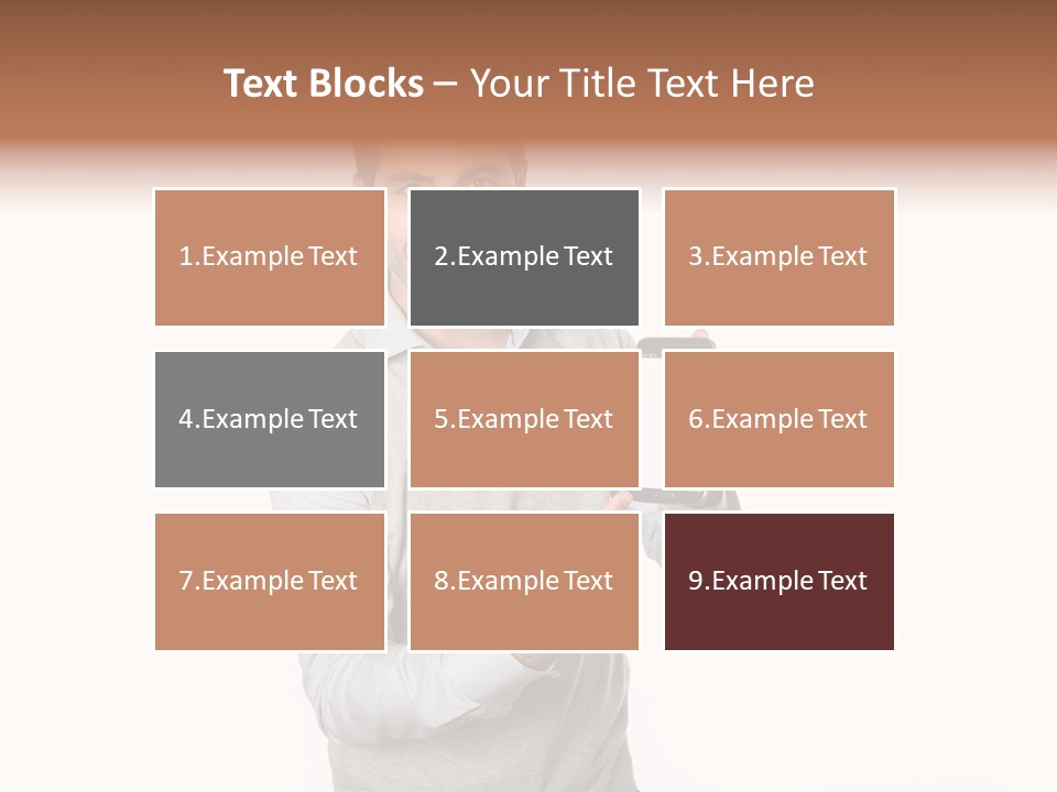 Presenting Telephone People PowerPoint Template