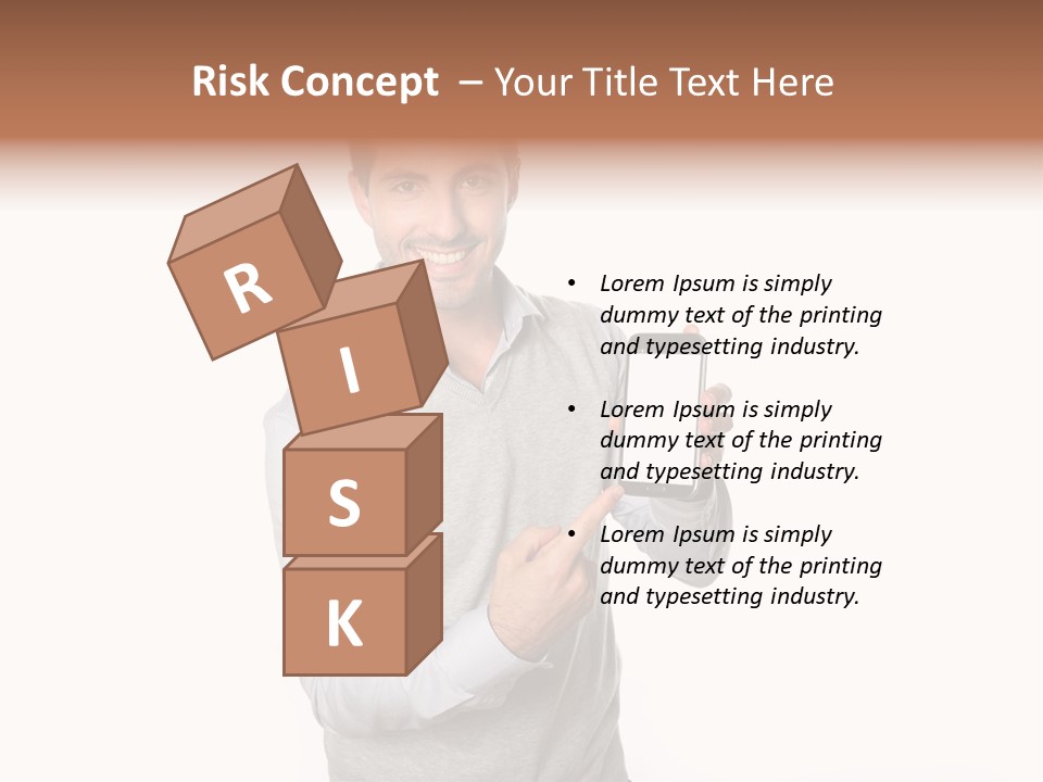 Presenting Telephone People PowerPoint Template