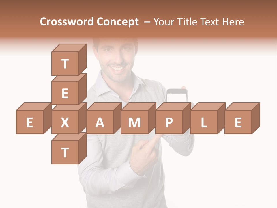 Presenting Telephone People PowerPoint Template