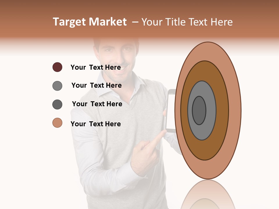 Presenting Telephone People PowerPoint Template