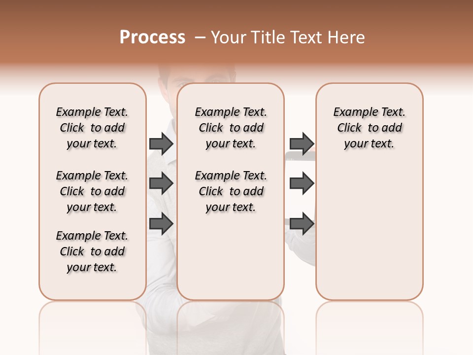 Presenting Telephone People PowerPoint Template