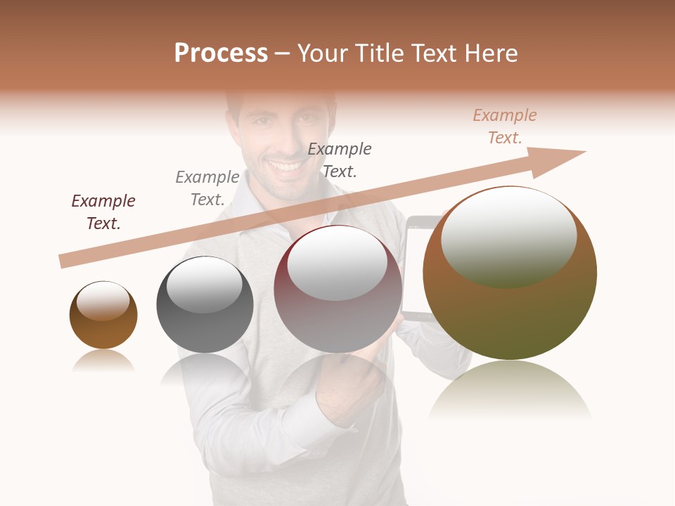 Presenting Telephone People PowerPoint Template