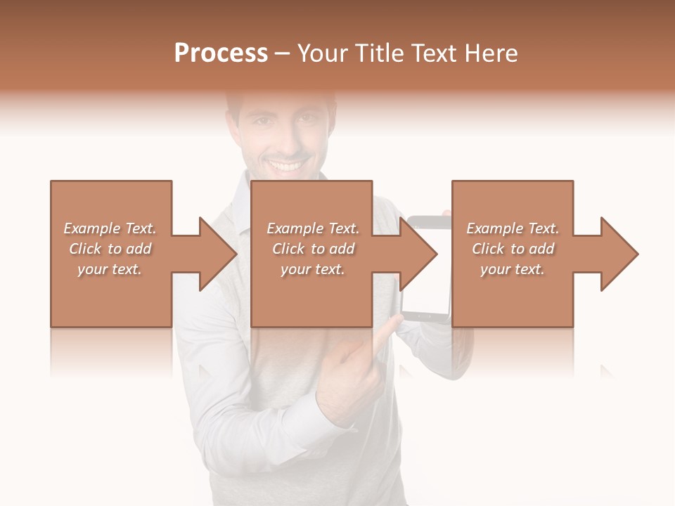 Presenting Telephone People PowerPoint Template