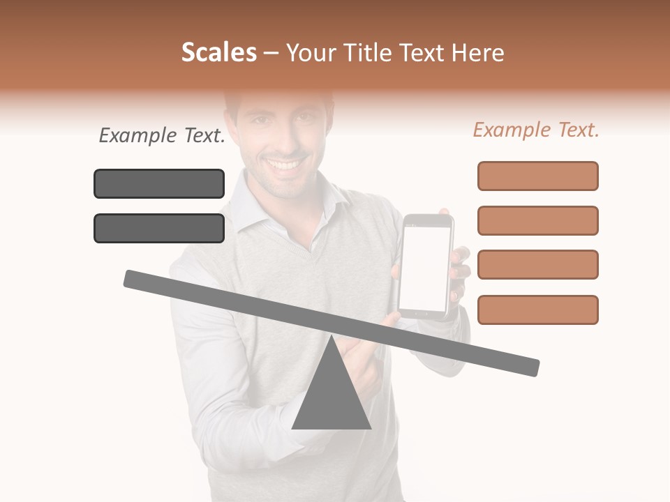 Presenting Telephone People PowerPoint Template
