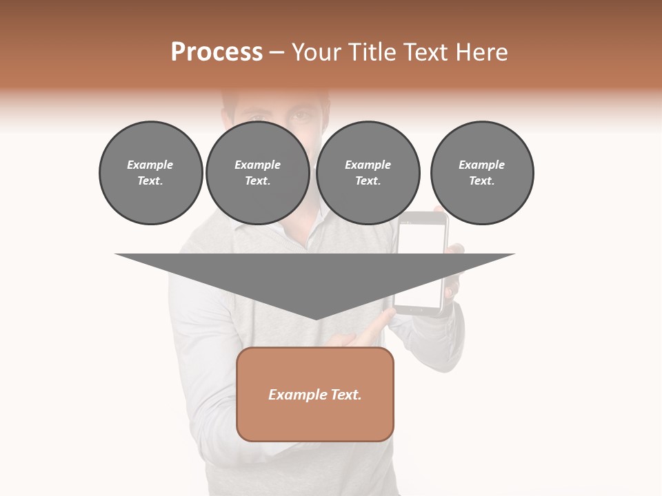 Presenting Telephone People PowerPoint Template
