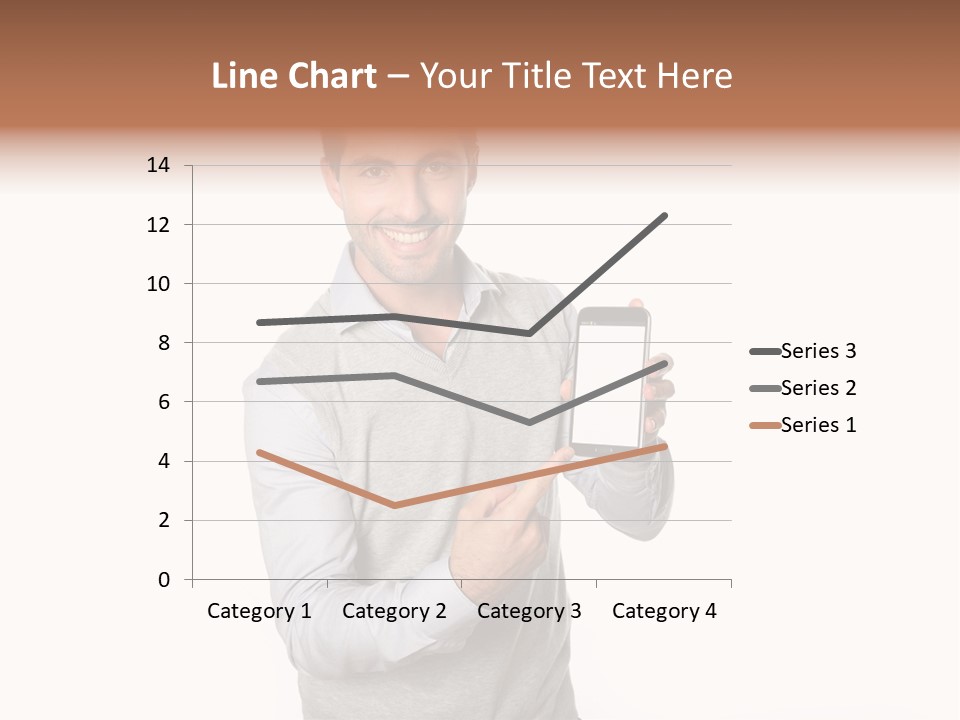 Presenting Telephone People PowerPoint Template