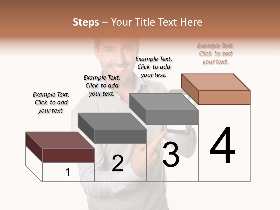 Presenting Telephone People PowerPoint Template