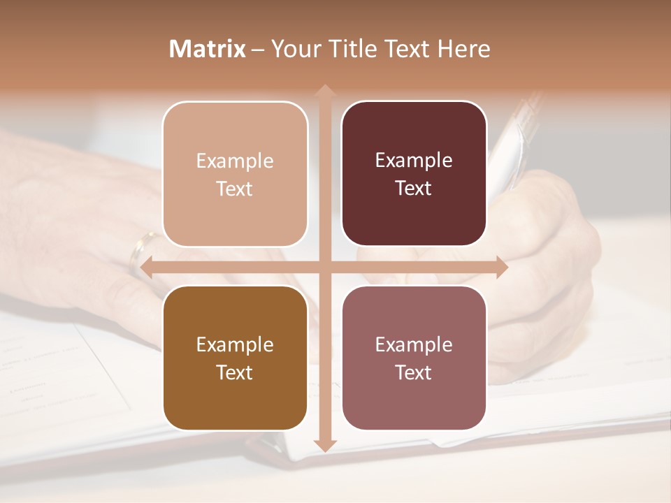 Holding Certificate Wedding PowerPoint Template