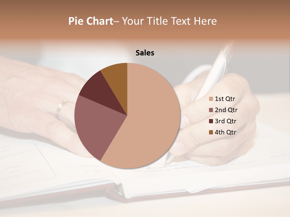 Holding Certificate Wedding PowerPoint Template