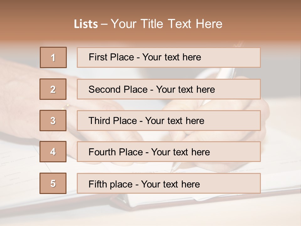 Holding Certificate Wedding PowerPoint Template