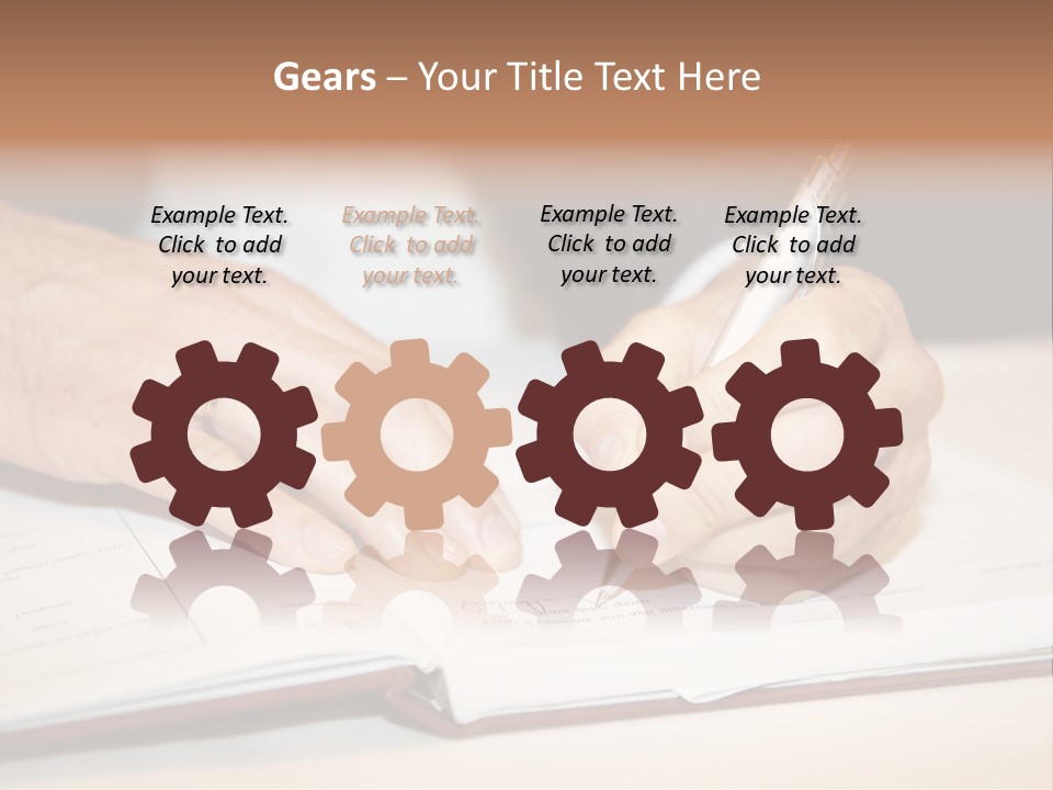 Holding Certificate Wedding PowerPoint Template