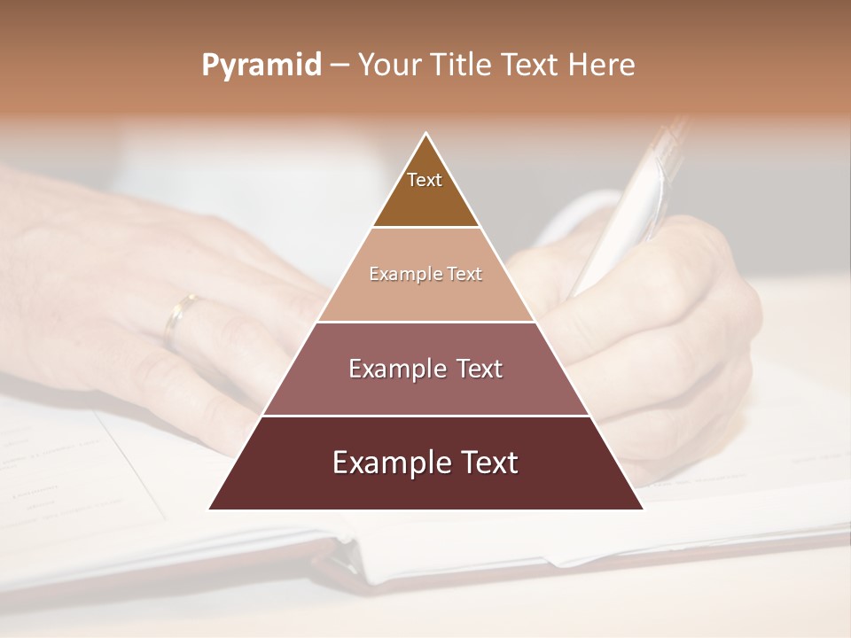 Holding Certificate Wedding PowerPoint Template