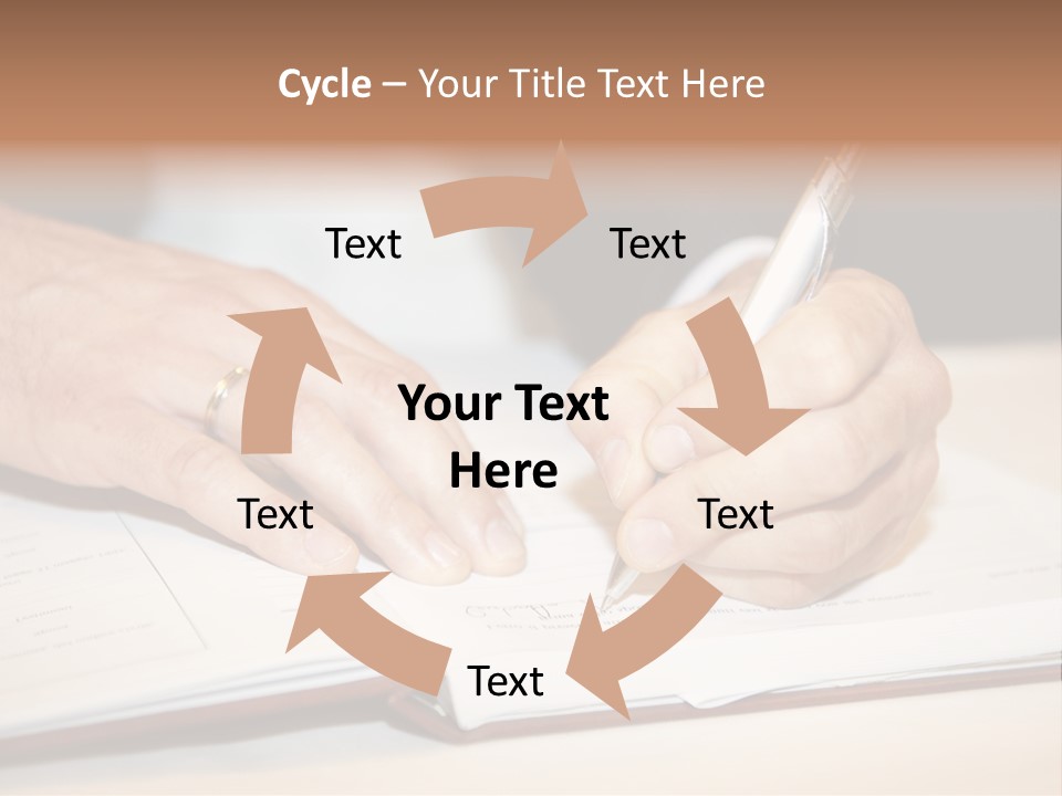 Holding Certificate Wedding PowerPoint Template