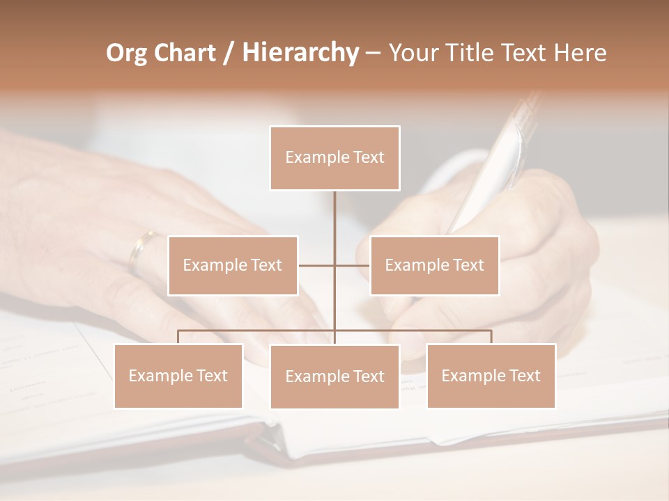 Holding Certificate Wedding PowerPoint Template
