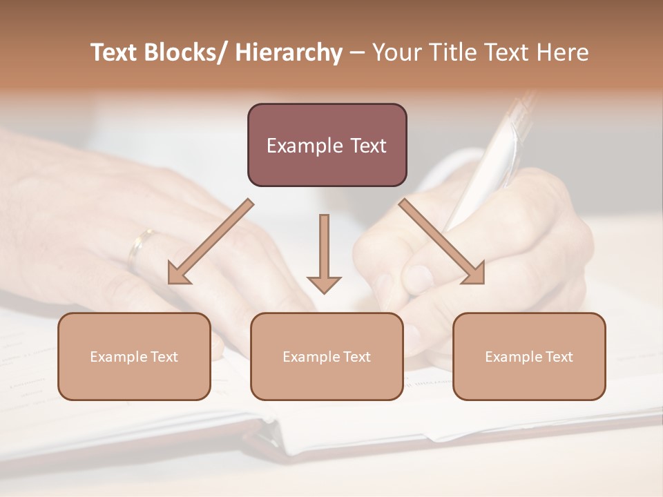 Holding Certificate Wedding PowerPoint Template