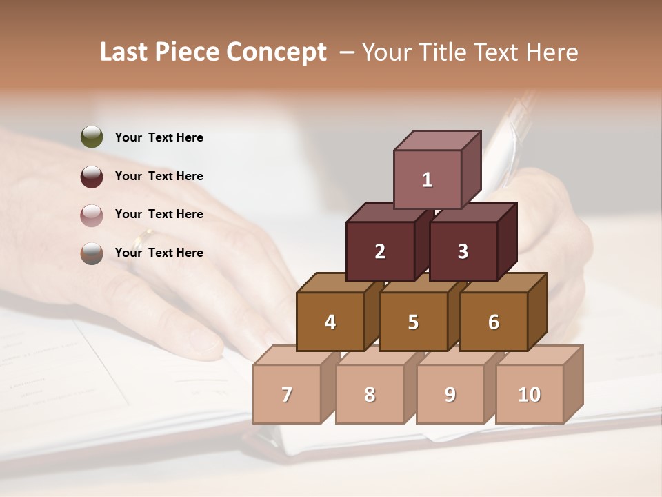 Holding Certificate Wedding PowerPoint Template