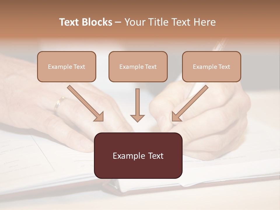 Holding Certificate Wedding PowerPoint Template
