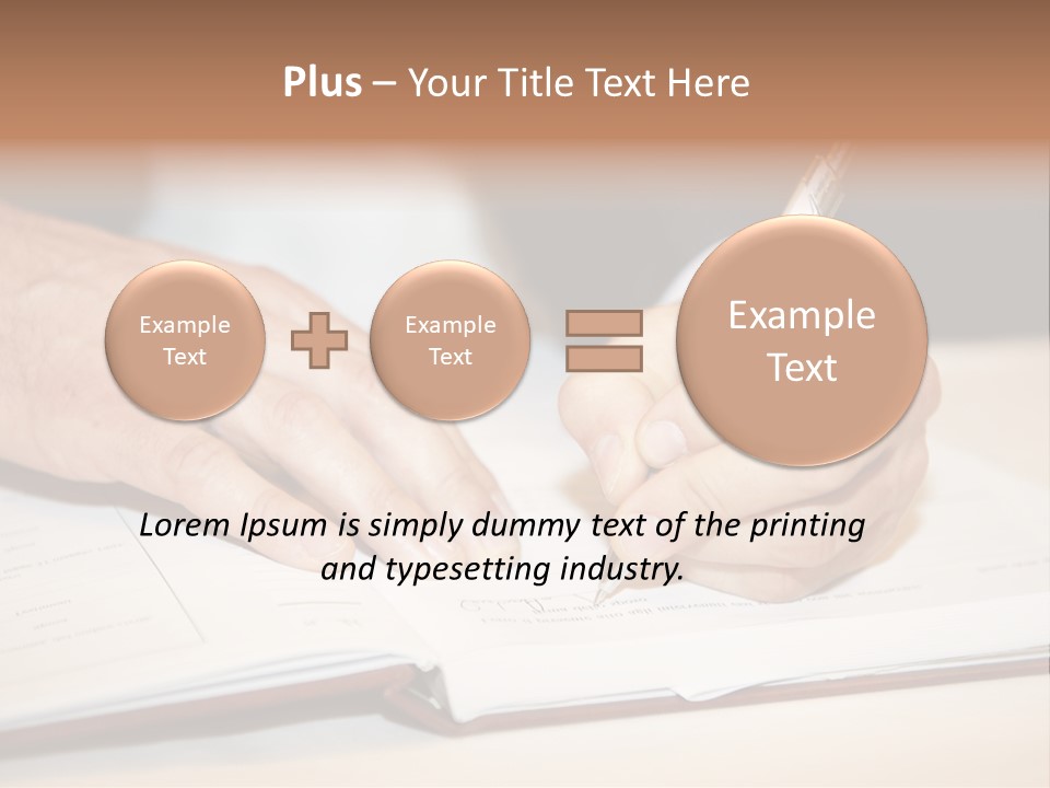 Holding Certificate Wedding PowerPoint Template