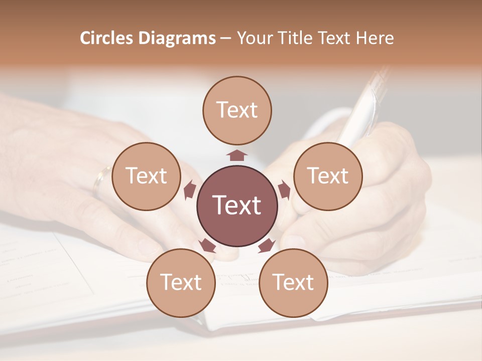 Holding Certificate Wedding PowerPoint Template