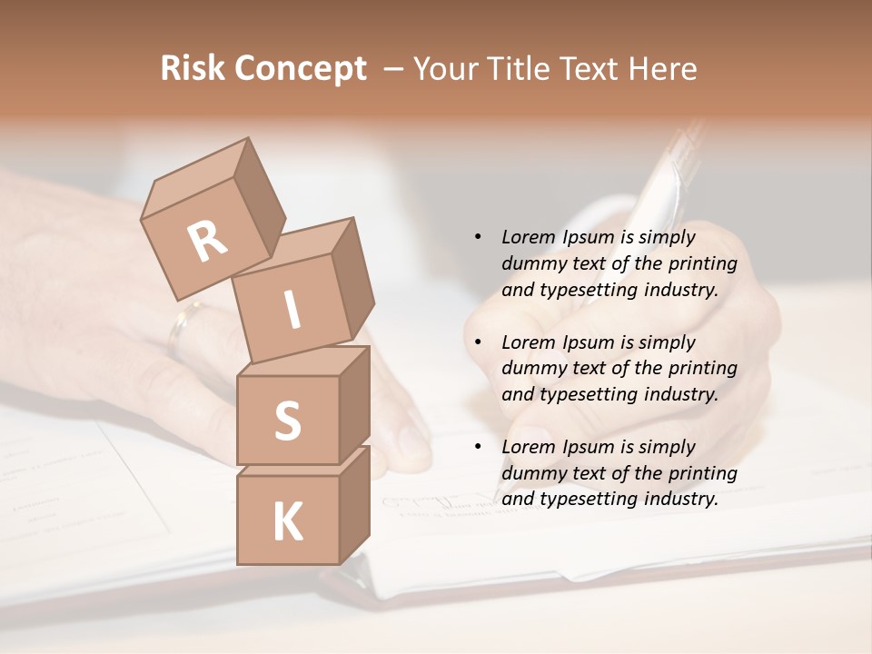 Holding Certificate Wedding PowerPoint Template