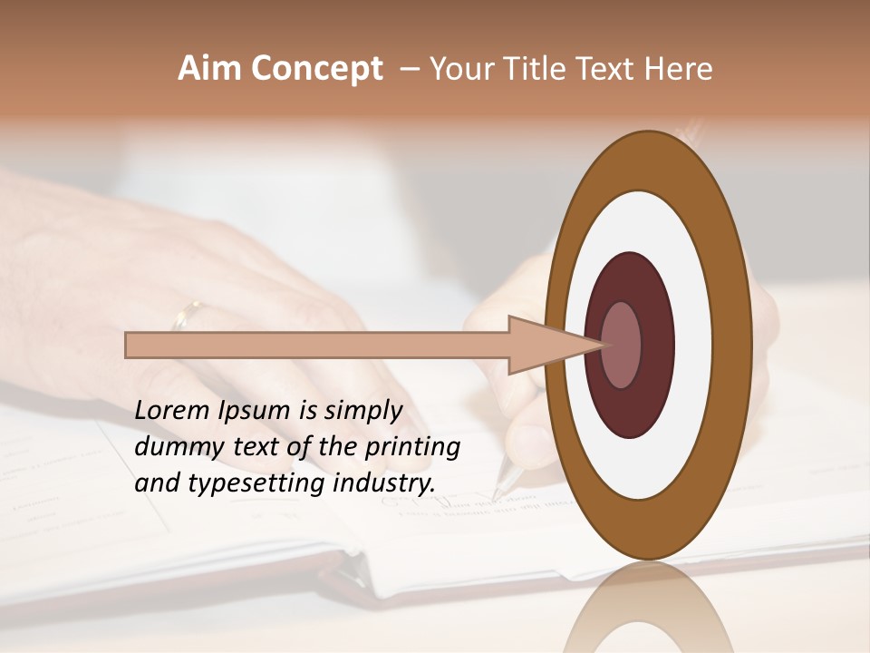 Holding Certificate Wedding PowerPoint Template