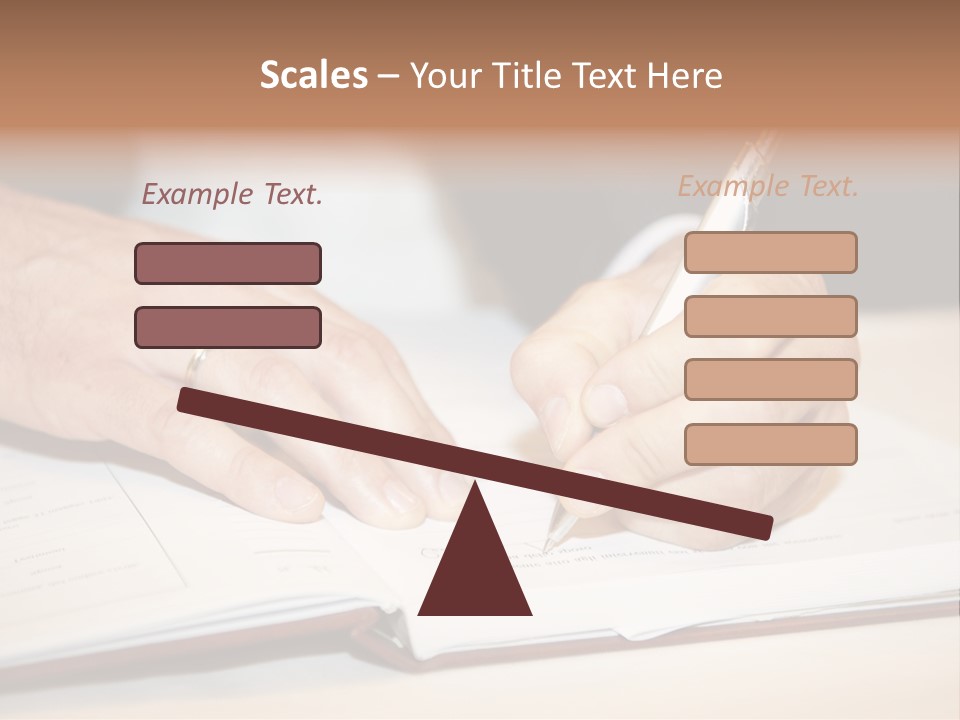 Holding Certificate Wedding PowerPoint Template