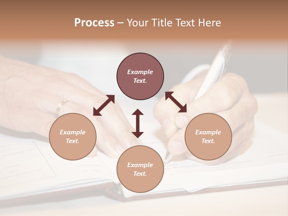 Holding Certificate Wedding PowerPoint Template