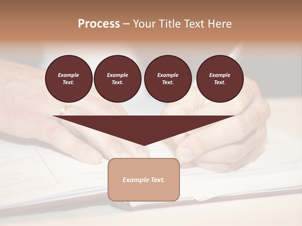 Holding Certificate Wedding PowerPoint Template