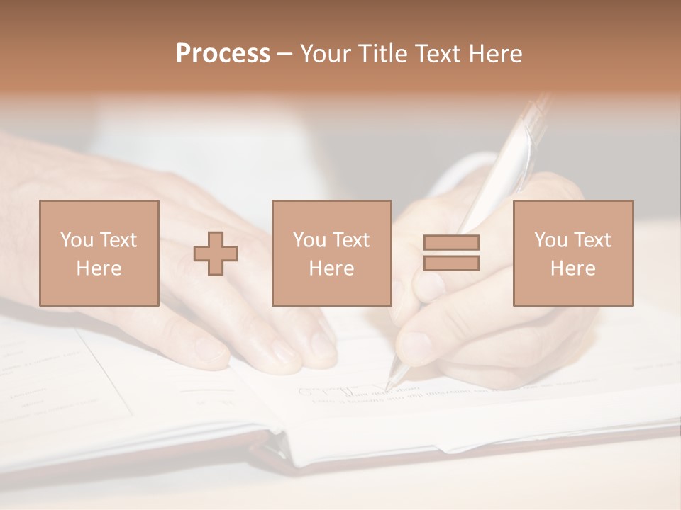 Holding Certificate Wedding PowerPoint Template