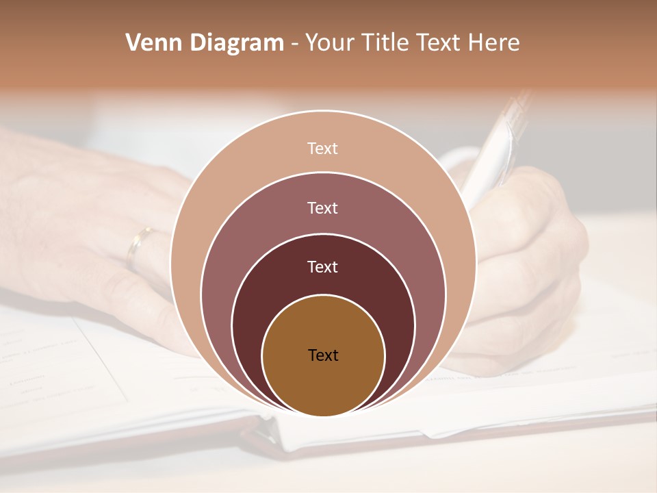 Holding Certificate Wedding PowerPoint Template
