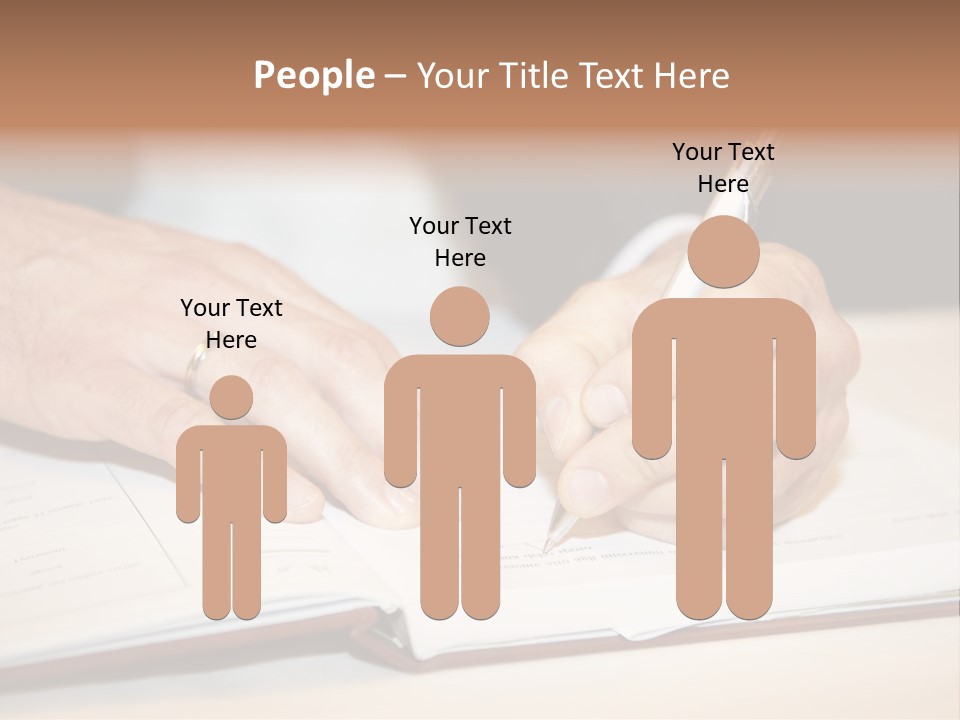 Holding Certificate Wedding PowerPoint Template