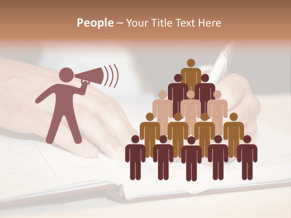 Holding Certificate Wedding PowerPoint Template