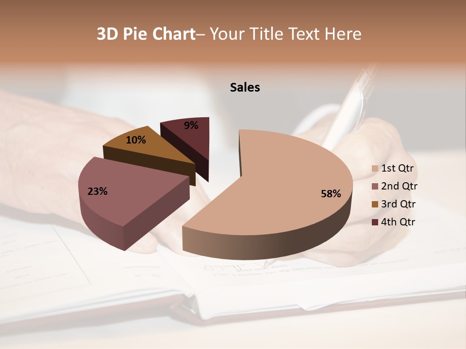 Holding Certificate Wedding PowerPoint Template