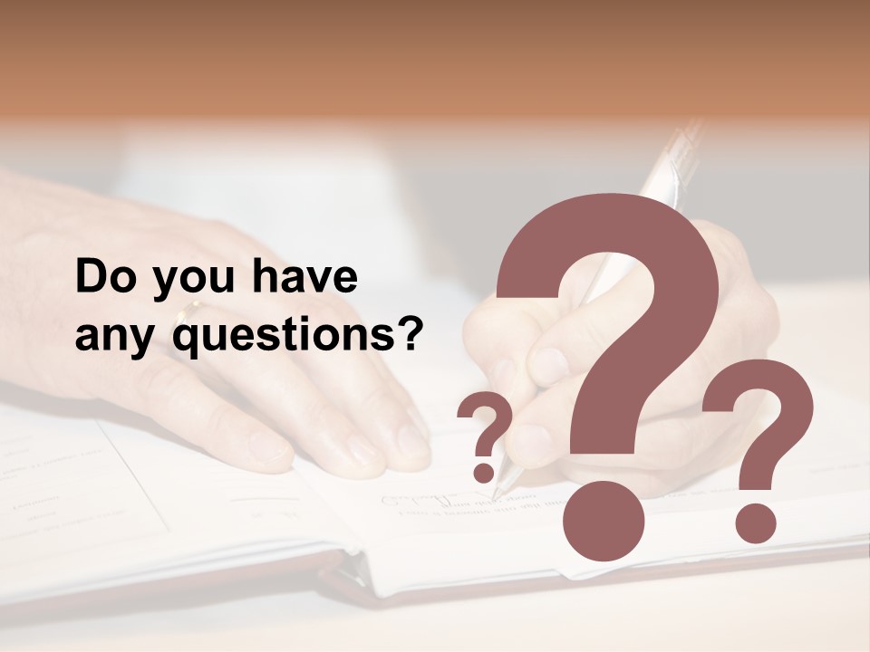 Holding Certificate Wedding PowerPoint Template