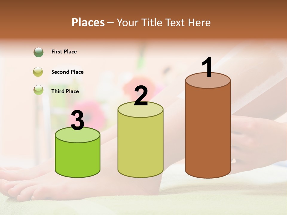 Cosmetics Studio Leg PowerPoint Template