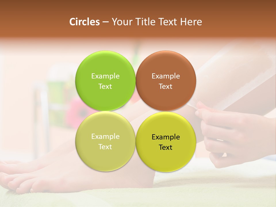 Cosmetics Studio Leg PowerPoint Template